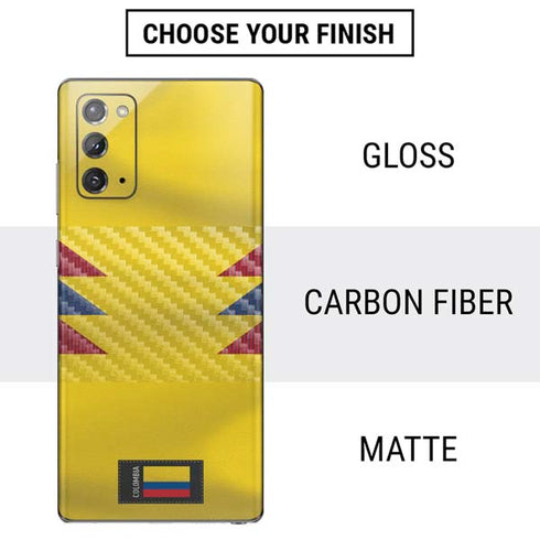 Colombia Soccer Flag Galaxy Note20 5G Skin